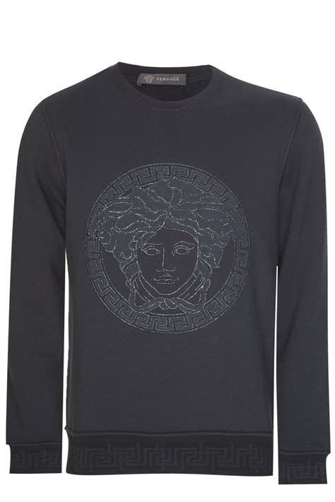 versace activewear sweatshirt|Versace sweatshirt women.